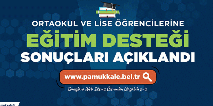 Pamukkale eğitim yardımı sonuçları açıklandı