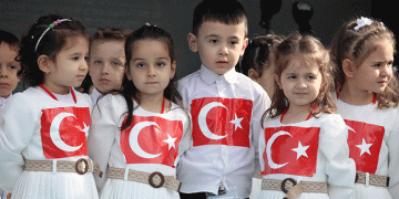 Konyalı çocuklardan Filistin’e destek