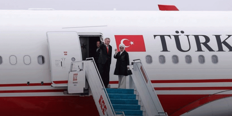 Erdoğan, Özbekistan’dan ayrıldı
