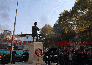 Kahramanmaraş’ta Atatürk’ü Anma Töreni