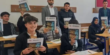 Öğrenciler ve öğretmenler dergi çıkarttı