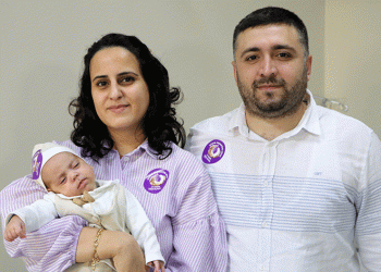 Aslan bebek, Şahin ailesinin umudu oldu