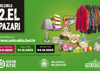 Selçuklu’ya 2. el pazarı geliyor