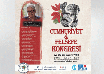 Cumhuriyet ve Felsefe kongresi düzenleniyor