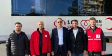 Emet’te Kızılay’a 60 ünite kan bağışı