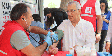Mezitli kan bağışında bulundu