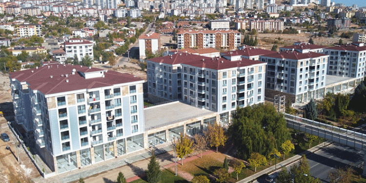 Kentsel dönüşüm konutları tamamlandı