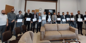 Din görevlilerine Başarı Belgesi verildi