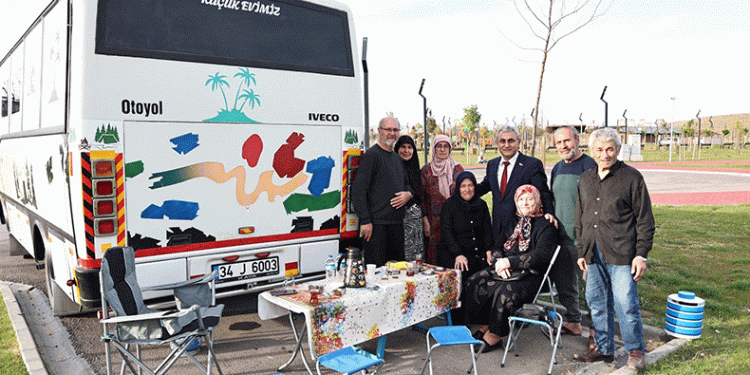 Yedigöller’de karavancılarla buluştu