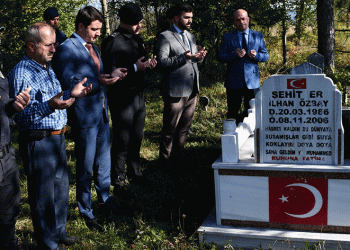 Türkeli şehidi Özbay unutulmadı