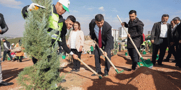 Şehitkamil’in 27. Ormanına can suyu verildi