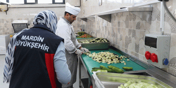 Mardin’de aşevi hizmete girdi