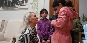 Miniklerin hediyesi, Subaşı’yı çok mutlu etti