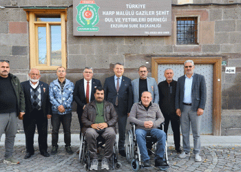 Yırtar’dan gazilere ziyaret