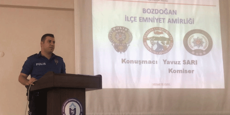 MYO öğrencilerine emniyetten konferans
