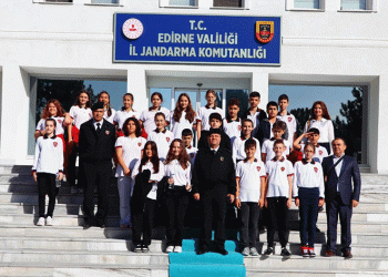 Edirne jandarmasından eğitim