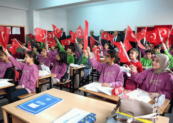 Malatya’da öğrencilere kitap desteği