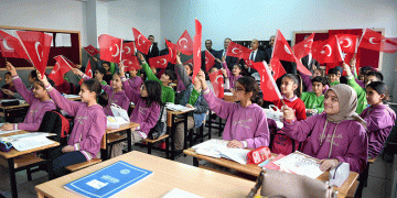 Malatya’da öğrencilere kitap desteği