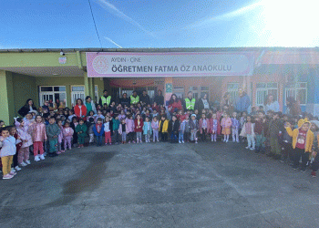 Çineli minikler trafik kurallarını öğrendi