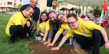 Derince’de fidanlar toprakla buluştu