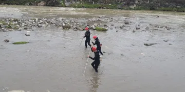 Melen Çayında arama yaptılar
