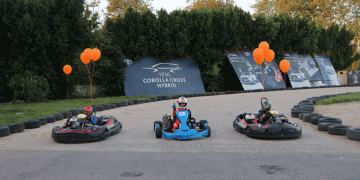 Lösemiyi atlatan çocuklar karting yaptı