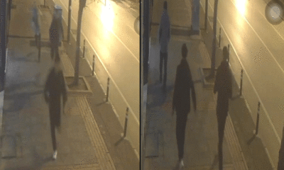 Bursa'da kapkaççıların hırsızlık anı kamerada