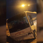 Bursa'da iki servis minibüsü çarpıştı: 7 yaralı