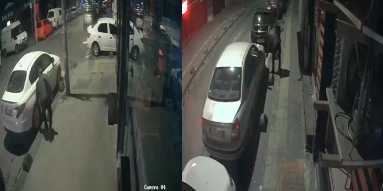 İstanbul’da 30 otomobilin lastiklerini patlattı