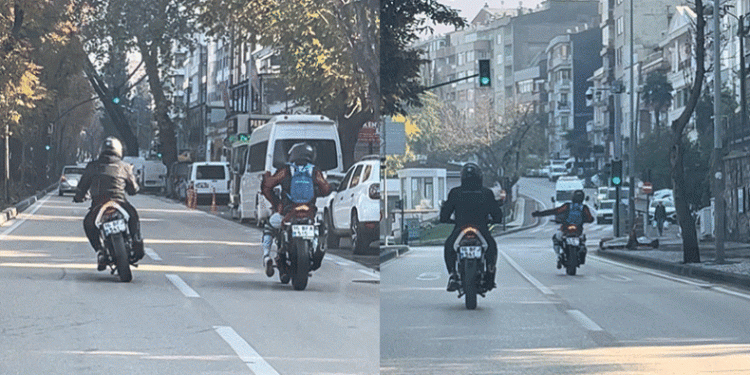 Bursa’da motosiklet üzerinde dans eden gençlere ceza