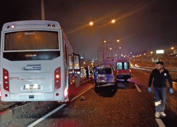 Manisa’da zincirleme kaza: 10 yaralı