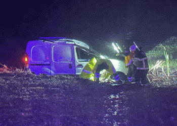 Tekirdağ’da yoldan çıkan araç tarlaya uçtu