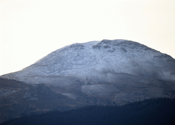 Ilgaz Dağı’na mevsimin ilk karı düştü