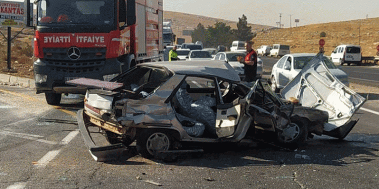 Şanlıurfa’da trafik kazası: 5 yaralı