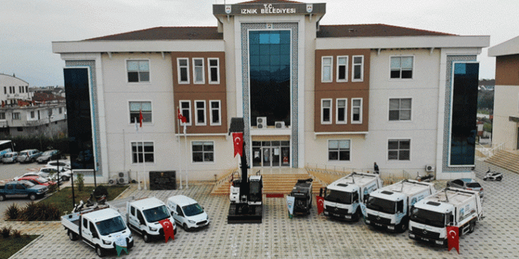 30 yeni araç İznik halkının hizmetine sunuldu