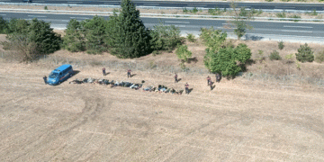 Kırklareli’nde 890 kaçak göçmen yakalandı