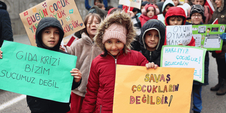 Nilüfer’de söz çocukların