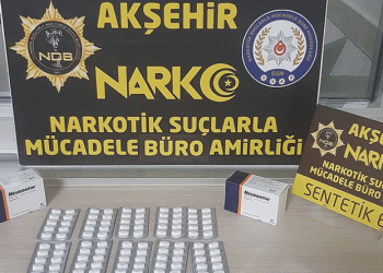 Konya’da uyuşturucu operasyonlarında 5 kişi gözaltına alındı