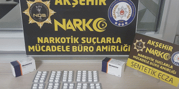 Konya’da uyuşturucu operasyonlarında 5 kişi gözaltına alındı