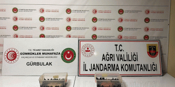 Ağrı’da 70 bin TL değerinde sülük ele geçirildi