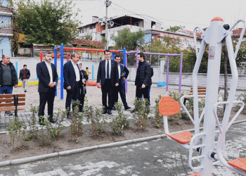 Osmangazi Belediyesi’nden Harmancık’a park