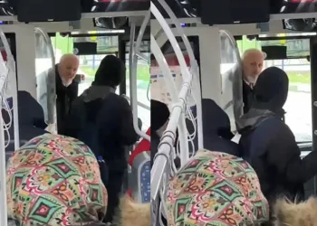 Bursa’da otobüs şoförü ile yolcu arasında tartışma