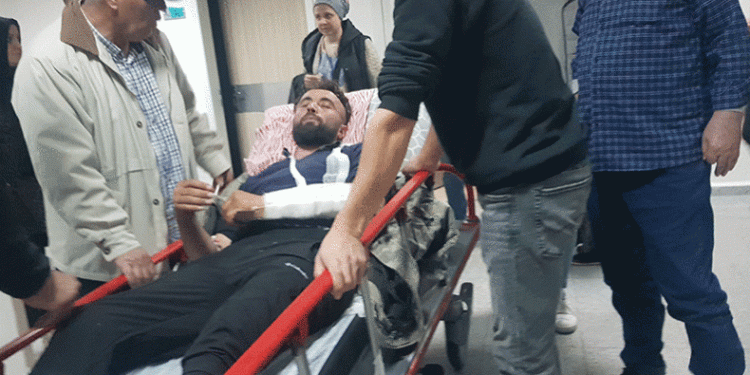 Sürü otlatırken ayı saldırısına uğradılar