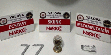 Yalova’daki uyuşturucu operasyonlarında 2 gözaltı