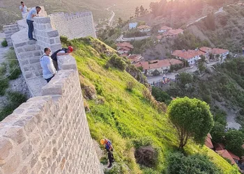 Hasta oğlunu surlardan iterek öldürdü