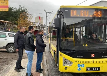 Bursa’da otobüs hattı olmayan mahalleye 5 yıl sonra otobüs