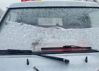 Ağrı’da kar yeniden etkili oldu