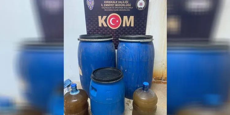 Yılbaşı öncesi kaçak içki operasyonu
