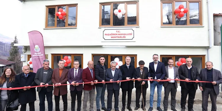 İnegöl Paşaören Mahalle Konağı törenle açıldı