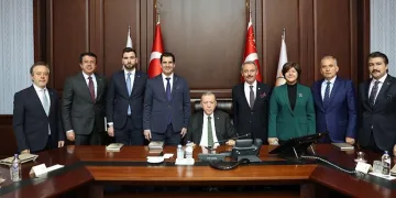 Denizli AK Parti, Cumhurbaşkanı Erdoğan ile görüştü